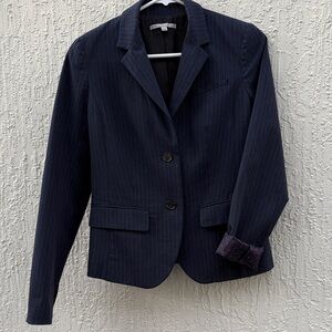 Gap Navy Pinstripe Women's Blazer